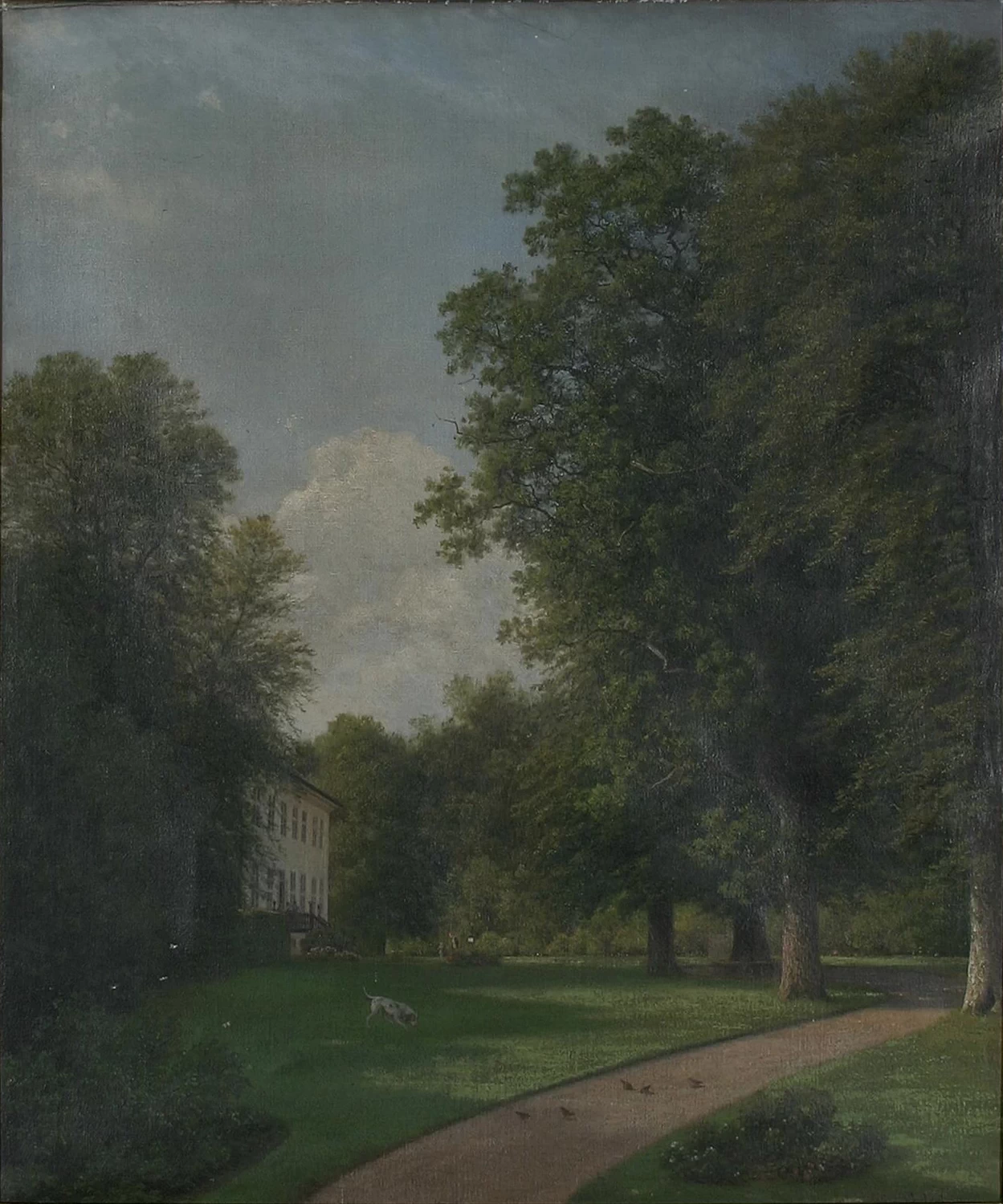 Una giornata estiva in un parco, 1883